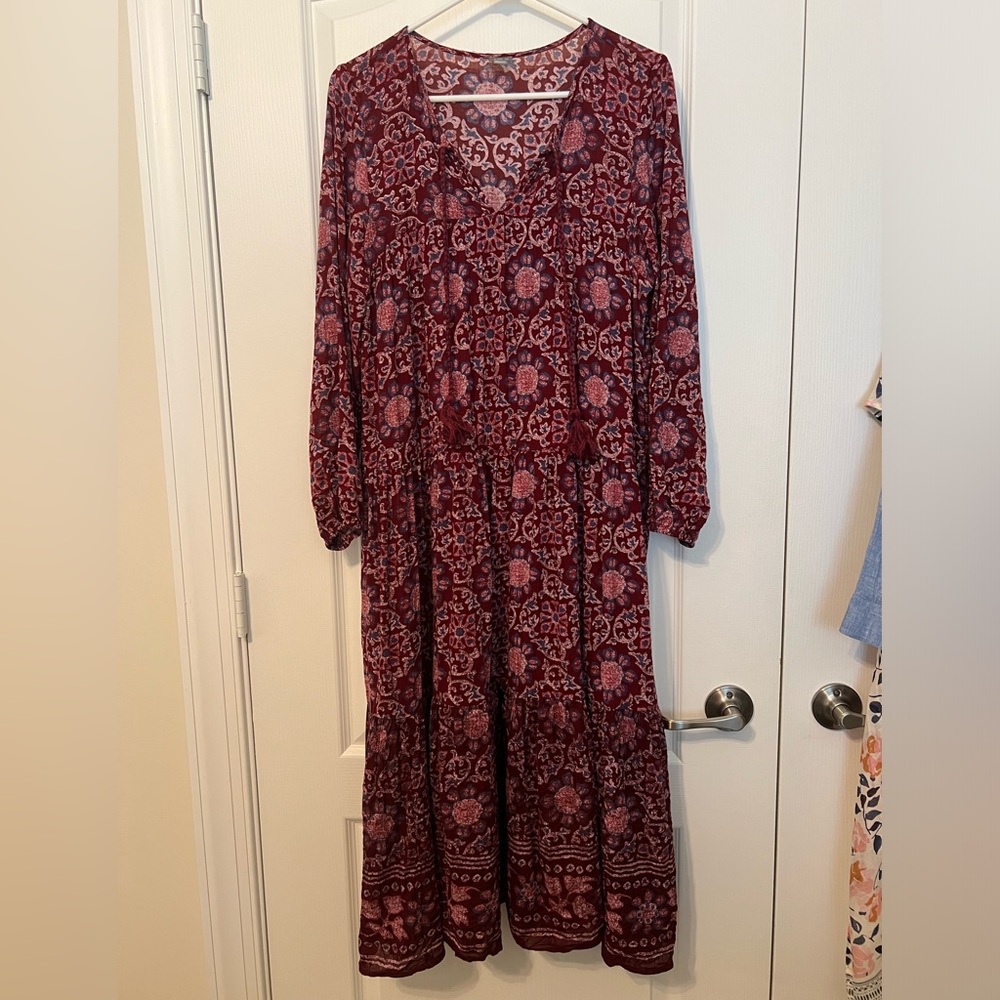 Boho style dress by Aerie.